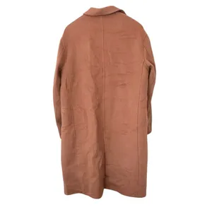 UNIQLO Double Face Wool Blend Cocoon Coat Beige‎ Medium thumbnail 2