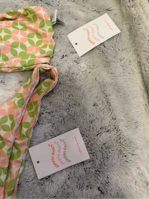 Dippin' Daisy's Pink & Green Retro Print Bikini Top and Bottom thumbnail 2