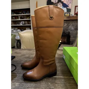 Sam Edelman Women's Drina Tall Riding Boot Whiskey Size 6 Athletic Fit Brown thumbnail 3