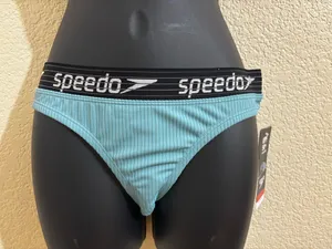 Speedo Women's Swimsuit Bottom Bikini Creora Highclo Hipster size xs NEW thumbnail 4