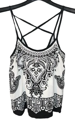 Forever 21 Abstract Tank Top Womens Medium thumbnail 1