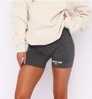 White Fox Biker Shorts thumbnail 1
