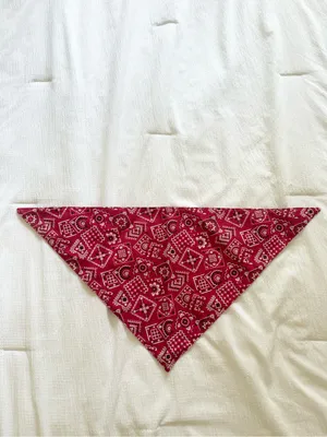 Reversible Bandana Triangle Scarf Accessories Tie Scarf Country Festival Western thumbnail 2