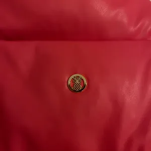 Simply Southern Faux Leather‎ Puffer Vest NWT Size M thumbnail 6