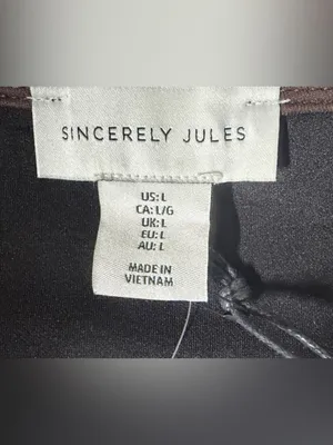 Sincerely ­ Jules Brown Faux Suede Vest & Lace Midi Skirt Set - Boho Chic Outfit thumbnail 5