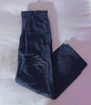 Garage Black Vintage Straight Jeans thumbnail 1