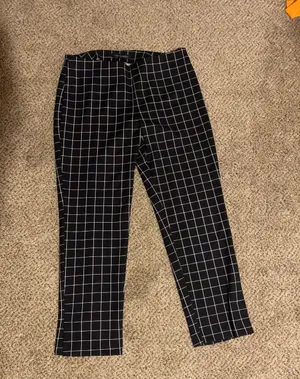 Striped Stretchy trousers Multi Size 8 thumbnail 1