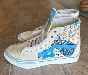 NEW Vans Patterns of World SK8-Hi | Unisex High Top Skate Shoes Limited Pattern thumbnail 3