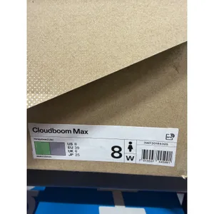 On Women's Cloudboom Max Running Shoes Honeydew Lilac Size 8 NWB thumbnail 7