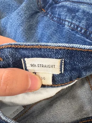 Madewell The '90s Straight Jean Comfort Stretch Barlow Wash Size 30 thumbnail 9