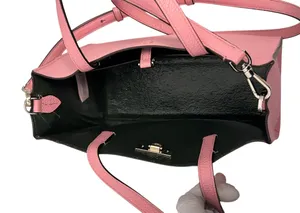 Sam Medium Satchel Rococo Pink Leather thumbnail 7