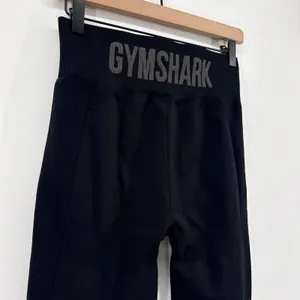 Gymshark‎ Flex Leggings Womens Small Black High Waisted Seamless Activewear thumbnail 5