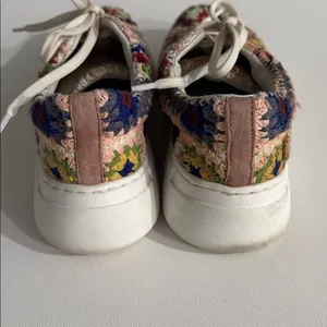 Free People Crochet Sneakers Boho Casual Festival Streetwear Festive Trendy Indi thumbnail 4