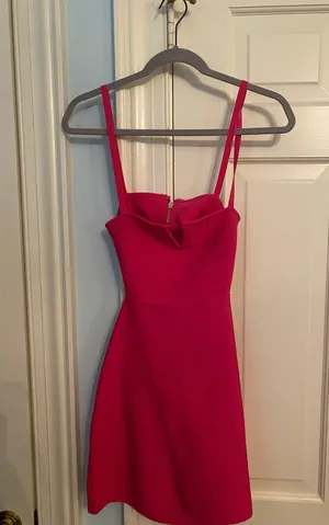 X NAVEN Hot Pink Dress thumbnail 2
