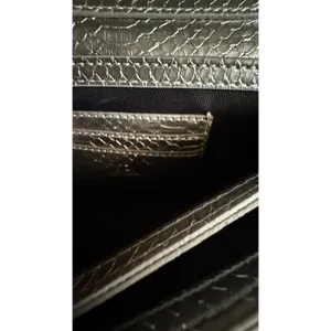 Zara Mini Clutch Shoulder Bag Metal Chain Strap Y2K Purse Mini Baguette Bag thumbnail 9