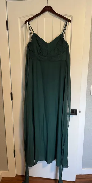 Lulus Emerald Green Dress Maxi thumbnail 1