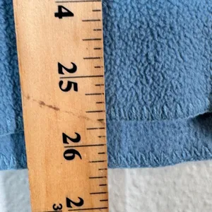LL Bean Teal Blue Fleece Chore Coat Jacket Womens M Fall Casual Workout Barncoat thumbnail 5