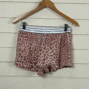 Victoria's Secret animal print boxer sleep shorts size XS thumbnail 5