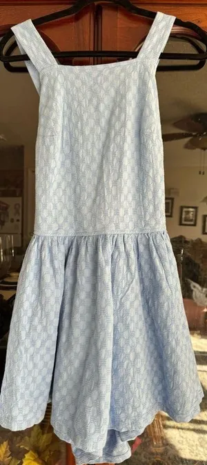Free People Free-Est Va Va Volume Mini Dress Jacquard Criss-Cross New thumbnail 4