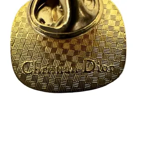 Dior Dune Perfume Bottle Gold Tone Vintage Brooch thumbnail 2
