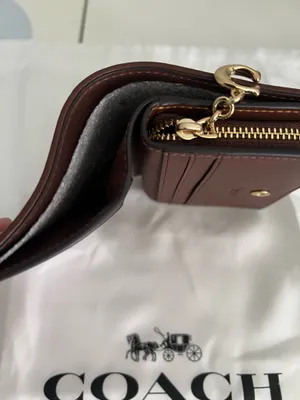 Coach Etta Small Flap Shoulder Bag In Signature Chenille With Matching Wallet thumbnail 11