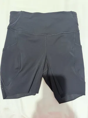 Lululemon black running bike shorts thumbnail 1