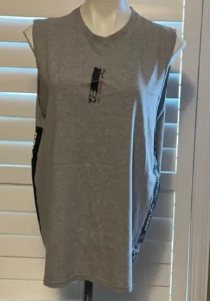 Polo by Ralph Lauren Gray Muscle Tee thumbnail 1