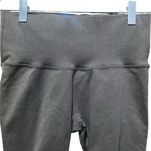 Ethos Brown Ribbed Bike Shorts 7"‎ inseam Size Large thumbnail 3