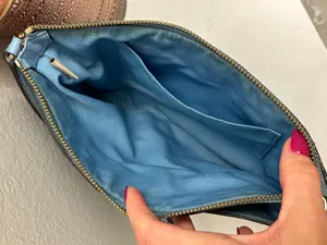 Authentic Coach Baby Blue Crossbody Bag thumbnail 7