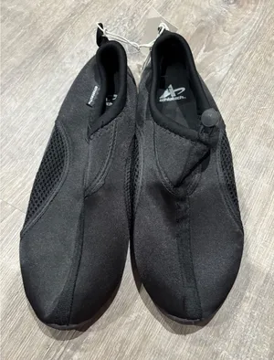 Athletetech Black Water‎ Shoes Swim Surf Pool Beach Aqua Socks Sz 9/10 thumbnail 1