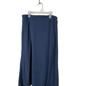 Christopher & Banks‎ Navy Blue Maxi Skirt Elastic Waist Women's Size M thumbnail 2