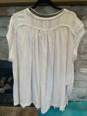 Free People Shite Button Up Tunic Top thumbnail 4