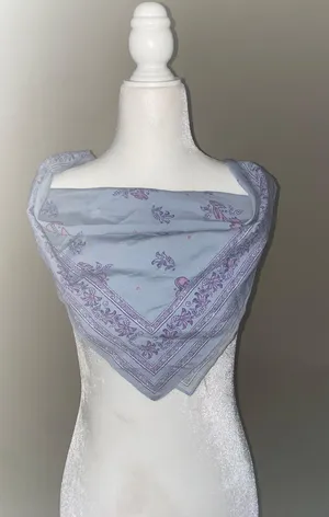 Lavender Scarf Purple thumbnail 1