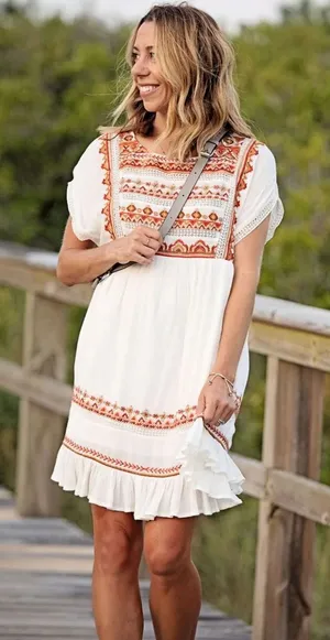 Free People Sunrise Wanderer Dress size Medium thumbnail 1