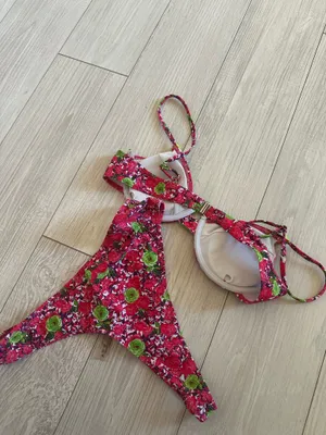 Floral bikini Pink Size M thumbnail 3