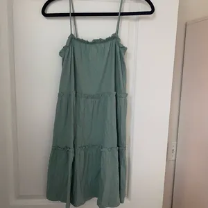 ASOS sage green ruffle sundress thumbnail 3
