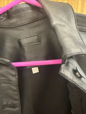 Kut from the Kloth Black Faux Leather Jacket thumbnail 2