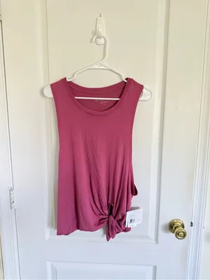 Beyond Yoga NEW All Tied Up Racerback Tank Top thumbnail 2