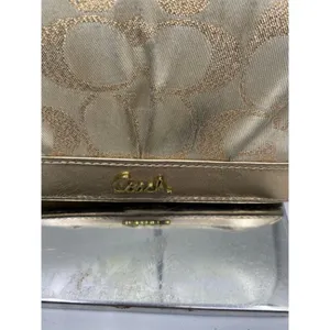 Coach Women's Gold Tan Wallet thumbnail 3
