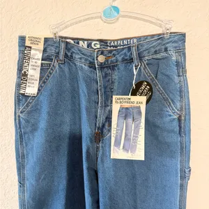 Carpenter 90’s boyfriend Classic Blue Denim Jeans thumbnail 5