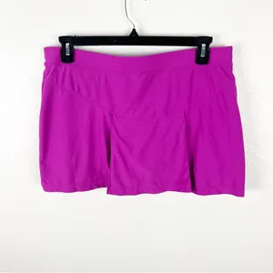 NIKE Fit Dry Fuchsia Pleated Skirt Large Athletic Tennis Golf Pickleball Preppy thumbnail 7