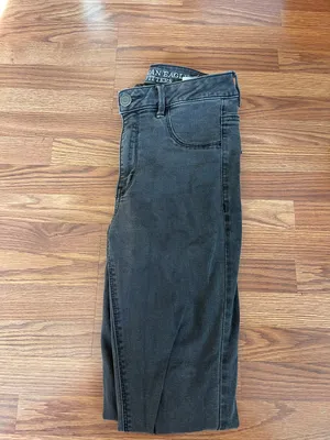 American Eagle Black X Long Jeans thumbnail 2