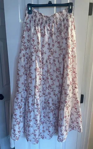NWT Altar'd State Floral Maxi Skirt thumbnail 1