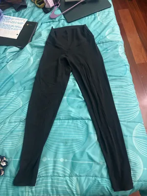 OFFLINE by Aerie Black Leggings High-Rise 7/8 thumbnail 1