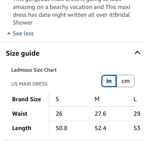 Ladmous Women’s V-Neck Lace Wedding Bridesmaid Evening Maxi Dress Size Medium thumbnail 5