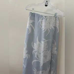 Aritzia Babaton Eames Skirt in Blue/Silver thumbnail 5