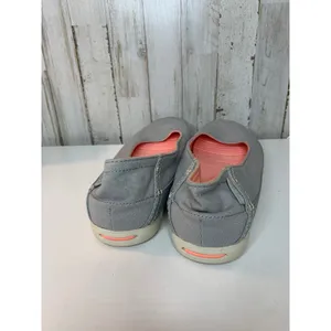 Crocs Stretch Sole Flat Womens Slip-On Ballet Flats Gray Size 10 Comfort thumbnail 6