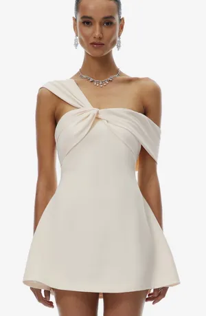 Miss Rosier Ivory Dress White Size M thumbnail 1