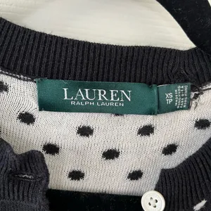 Ralph Lauren Black and White Polka Dot Cardigan thumbnail 2