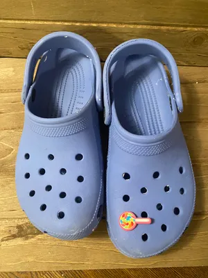 Crocs lite blue men's size 4 women size 6 thumbnail 2